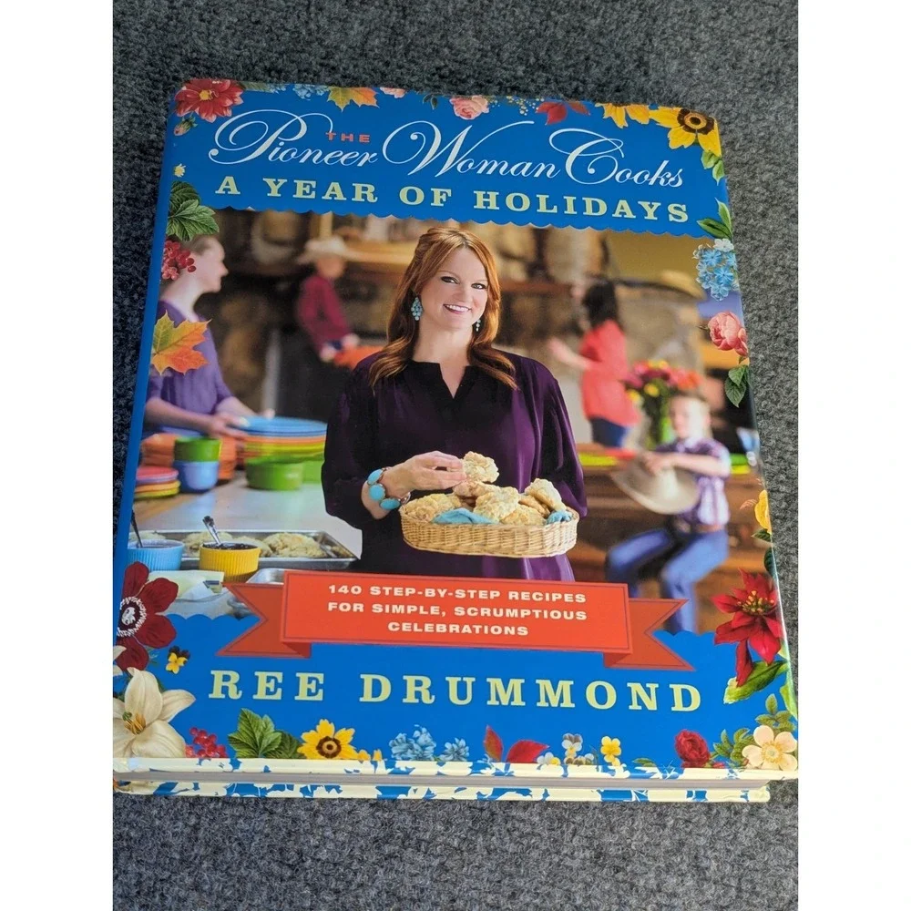 5 - The Pioneer Woman Cooks Cook Books Ree Drummond Hardback Dinnertime Holidays